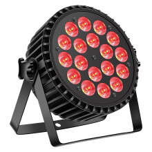 Aluminum 18x12w RGBW UV 4in1 Par Light DMX Compatible Stage DJ Lighting For Rave Party