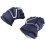 1 Paar marineblaue Eishockeyhandschuhe, 6