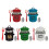 Enamel Bacons Grease Container-White Filter scraper spong 5