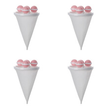 4Pieces Laundry Lint Remover Quickly Particles Hair-Pink