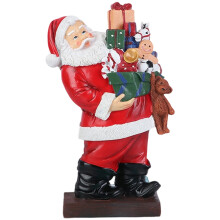 Kerstbeeldje Figuurdecoratie Kerst Kerstmannen-beer geschenkdoos