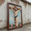 Jesuses Crucifix Statue with Frame Religious Figurines Table 6