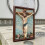 Jesuses Crucifix Statue with Frame Religious Figurines Table 4
