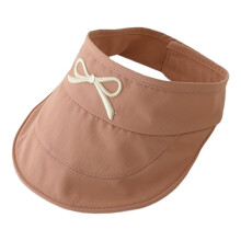 Chapeau de soleil pour enfants, visière d'extérieur,-Rose foncé