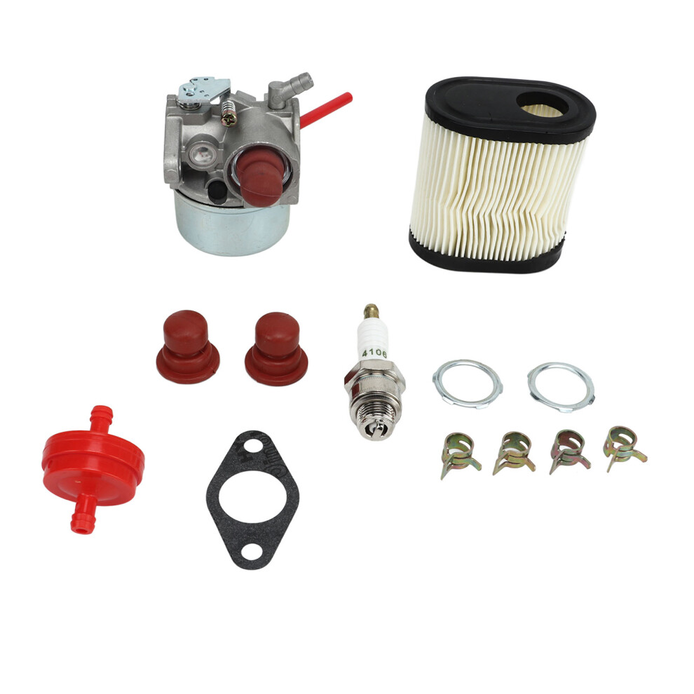 Engine Carburetor For Tecumseh Lev Series, Lawn Mower Replacement Kit Fits Toro Recycler Models Complete With Air Filter And Primer Bulb 9139052794610