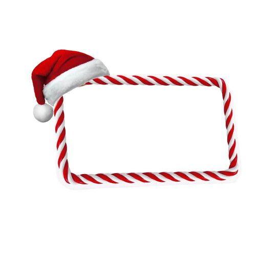 Packung mit 50 traditionellen Weihnachts-Tischkarten für eine