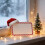 Packung mit 50 traditionellen Weihnachts-Tischkarten für eine 7