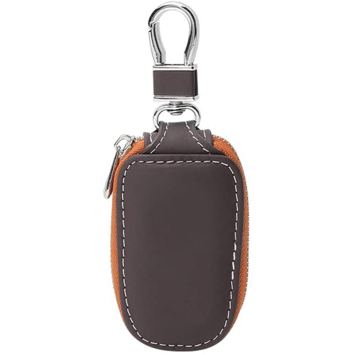 Capa para chave inteligente em couro, elegante e prática. 1