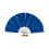 Handheld Fan Glitters Folding Hand-Blue Transparent silver f 1