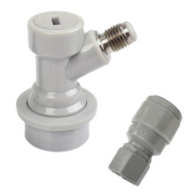 Sanitary Beverage Dispensing Quick Releases Nonrust Steel-Grey