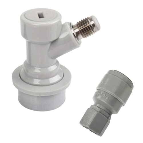 Sanitary Beverage Dispensing Quick Releases Nonrust Steel-Grey
