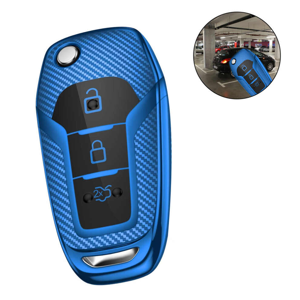 Key Fob Cover, Compatible With Ford, Offering Transparent Tpu Surface, Protection Against Scratches, High Quality Tpu, Easy Installation, Signal Unaff 9198585295704
