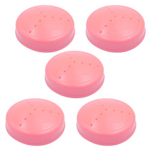 5Pcs Anti Slip Sewing Machine Leg Protectors Noise-pink