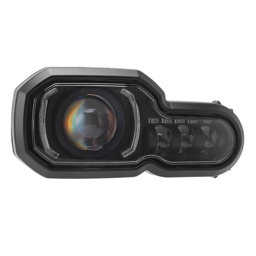 Innovative Motorcycle Headlight Assembly, Die Cast Aluminum Housing & Angel Eyes Drl, Shockproof & Waterproof, High Low Beam 4 F800gs F700gs F650gs 9139052787605