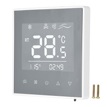 Programmeerbare digitale thermostaat voor slimme huizen, energiebesparende temperatuurregeling met touchscreen en gevoelige en nauwkeurige meting,