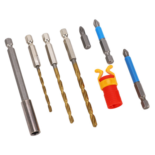 Spiralbohrer-Set mit rutschfestem magnetischem 1