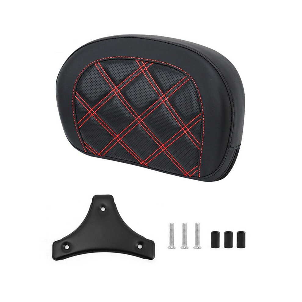 Motorcycle Detachable Sissy Bar Backrest Pad For Harley Glide Road King Traveler Rear Backrest Cushion Parts 4711680236110