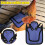 Chicken Saddle Adjustable Straps Purple Poultry Apron Back Protector Hen Wing Back Protector Vest Jacket For Pets 2