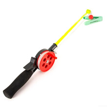 Mini Crab Shrimp Fishing Rod With Rod Reel Set For Outdoor Adventures Portable Fishing Kit