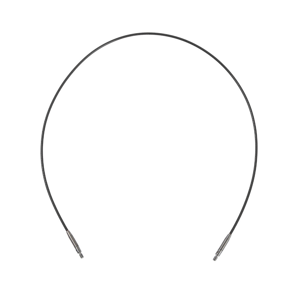 Replaceable Knitting Needle Cable Rustproof-Black 100CM
