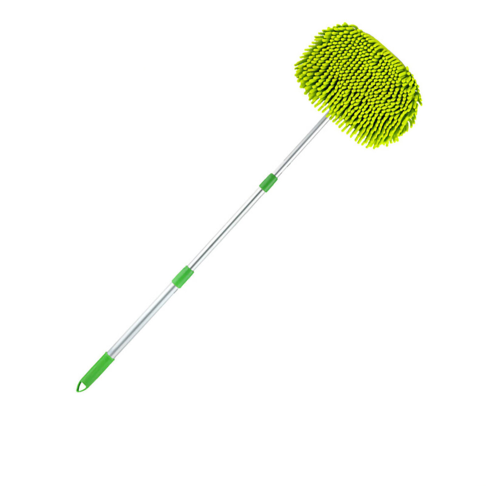 Long Handle Car Wash Mop Scratch-Free Cleaning Tool Microfiber Mitts Windshield Squeegee Extendable Car Wash Brush 2 In 1 Car Wash Tool Reusable Car 9139052797383