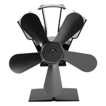 Fluisterstil ontwerp, warmte-aangedreven kachelventilator, compact ontwerp, thermisch geregelde actuator, betere warmteverdeling, milieuvriendelijke,