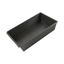 Aluminium-Pizzaform im Detroiter-Stil, 5 cm tief, schwarz-12X8