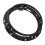 Suporte de montagem para adaptador de farol de LED compatível com modelos Harley Davidson. Design redondo de 7 polegadas, redução de vibração, 5