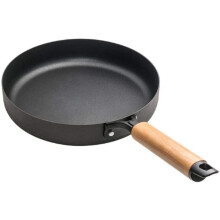 Iron Skillet Frying Pan NonStick Wok Style Pan For Omelette Pancake Breakfast Cooking