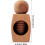 Nutcracker Tool Hedge Shaped Walnut Wood Claw Kitchen Utensil For Walnuts Hazelnuts Chestnuts 4