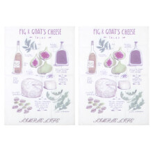 Ensemble de serviettes de cuisine en coton Ă sĂ©chage rapide aux motifs artistiques, un choix durable pour votre cuisine, rĂ©sistantes et faciles Ă