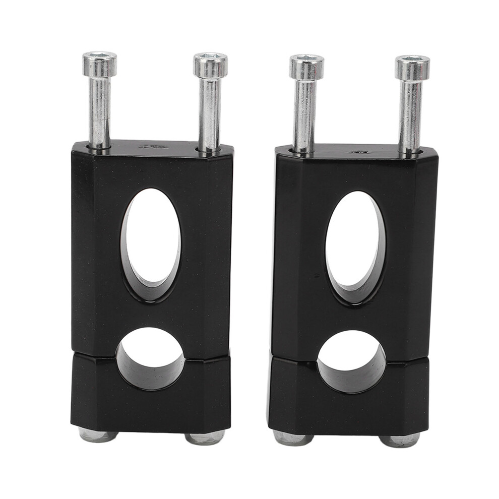 Universal Handlebar Bar Risers 4 Motorcycles Motorcycle Bar Clamps High-Quality Aluminum Handlebar Mount Clamp Riser Adjustable Height Ergonomic 9139052787735
