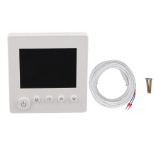 Ventilatorconvectorthermostaat, intelligente digitale smartthermostaat, programmeerbaar met lcd-display, zeer nauwkeurige microcomputerbesturing,