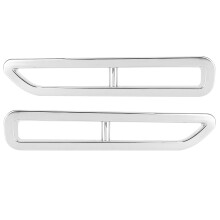 Embellecedor de parachoques trasero para Ford F-150, marco protector para faros antiniebla traseros con decoración exterior impermeable, fácil