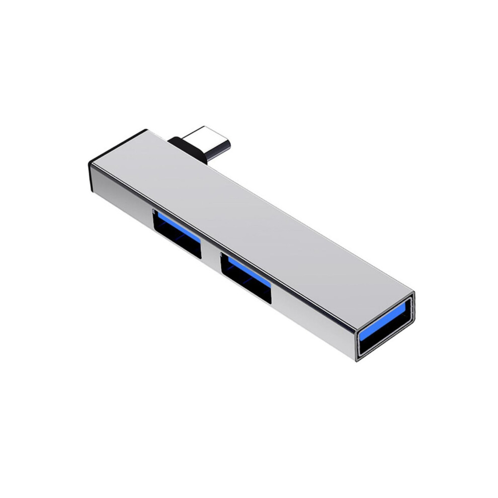 90 Degree Usb Type C Hubs Docking Station Data Transfer Expander, 4Port Usb 3.0, Right Angle Usbc Hub For Pc Laptop 9412369510228