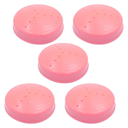 5 Stück robuste Nähmaschinen-Beinschützer,-Rosa