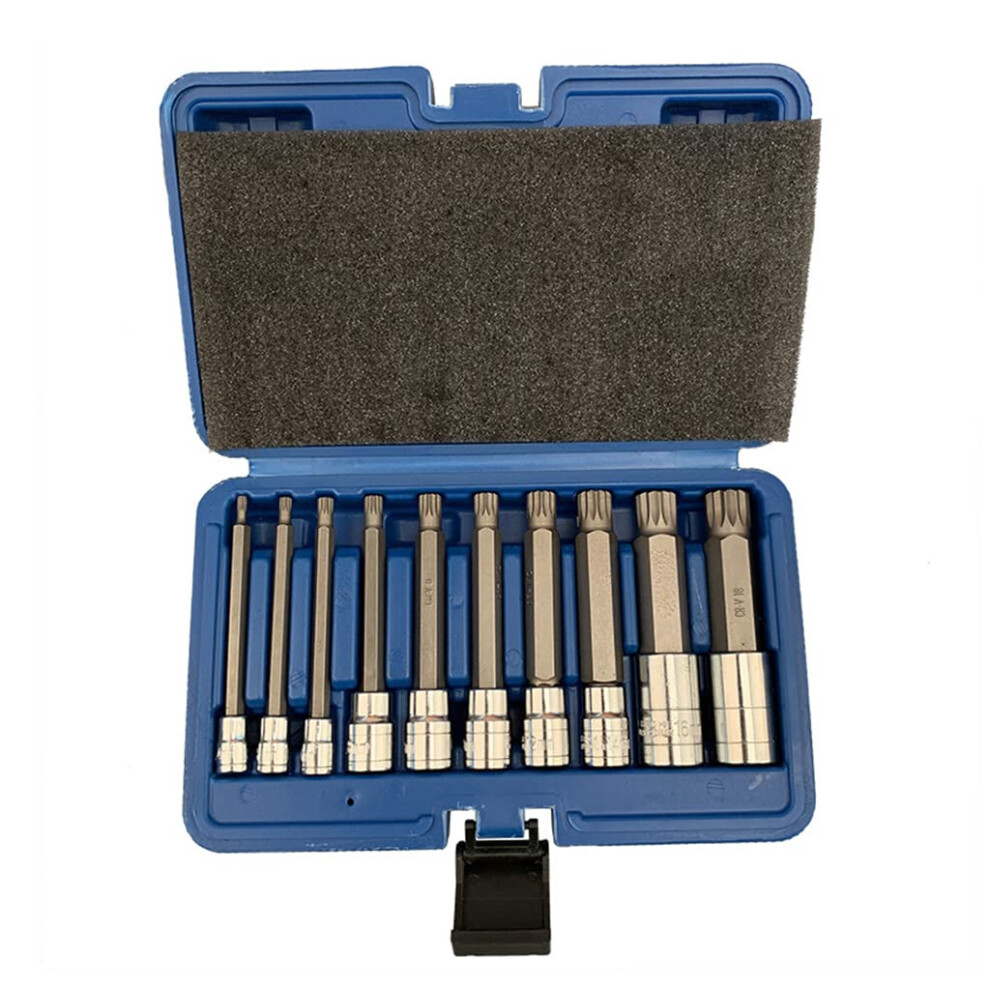 Star Bit Socket Set 10Piece For Professional Machine Maintenance And Motor Repairing Wrench Bit Set 9365049492522