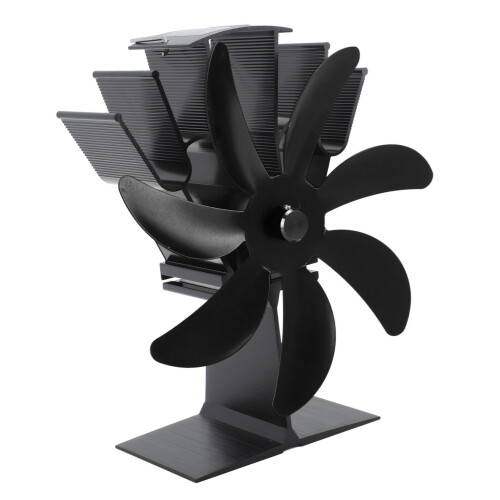 Μη ηλεκτρική ξυλόσομπα Fan7 Blades Θερμοηλεκτρική θέρμανση Αθόρυβη λειτουργία 2
