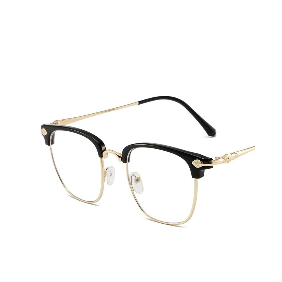Blue/Light/Black Blocking Reading Glasses With Anti Glare Uv400 Lenses, Classic Frames +0.00