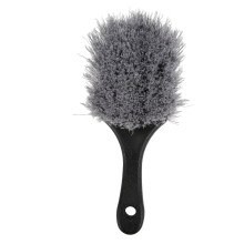 Escova de lavagem automotiva macia, ergonômica e leve para pneus, com cerdas suaves, ideal para painéis e acabamentos. Escova de alta qualidade