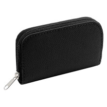 Portable Zipper Memory Card Storage Bag Durable Card Organizer Lightweight Protective Case Black Travel SD MicroSD