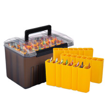 Bait Transport Equipment Box Durable Bait Storage Case With Transparent Lid Outdoor Fisherman Equipment Model C
