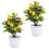 2Stk Simulierter Mini Bonsai Kunststoff 4