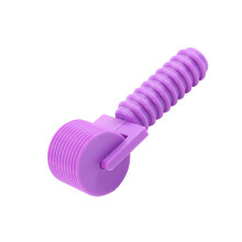 Ergonomic Gemstones Applicators Rollers Crafted Of-Purple