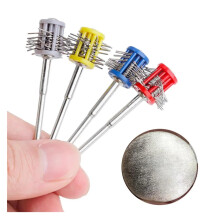 Jewelry Polishing Brush with Ergonomic Handle for DIY Jewelry Making, Durable 0.2mm Wire