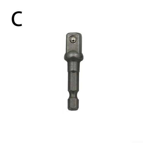 Drill Bits Bar Set for Impact Drivers, Hex Shank Extension for Socket Replacement (C) Impact Driver Bit Bar Set