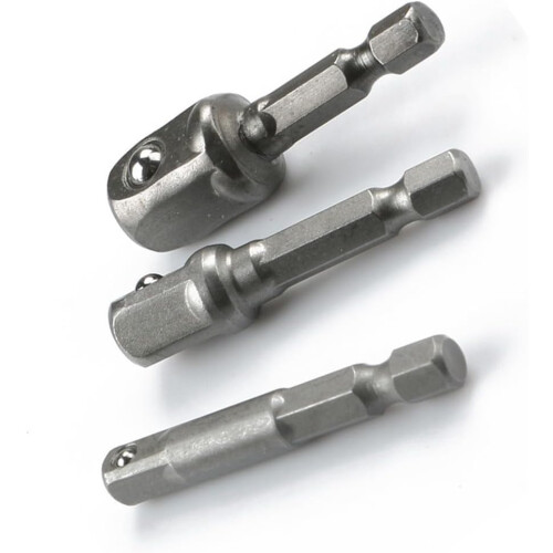 Drill Bits Bar Set for Impact Drivers, Hex Shank Extension for Socket Replacement (C) Impact Driver Bit Bar Set 1
