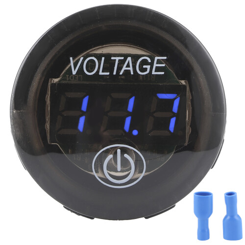 Μίνι βολτόμετρο με οθόνη LED4 Συστήματα 12V24V, Ψηφιακό βολτόμετρο Ανίχνευση τάσης σε