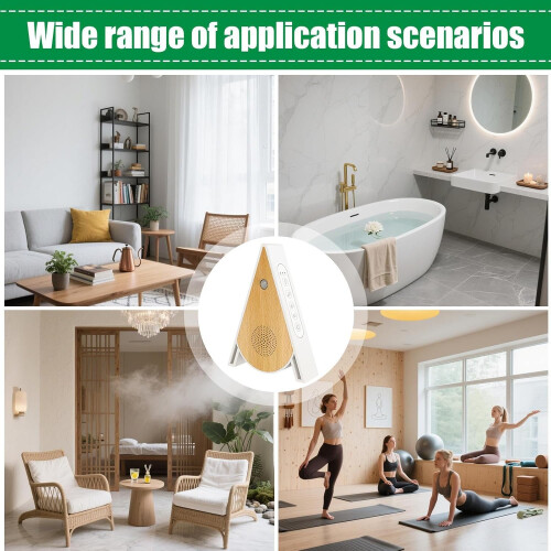 Bird Sound Machine Triangular MotionActivated Bird Singing Speaker Portable Soothing Device For Travel Dorm Study Spa 2