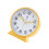 Quiet Movement Alarm Clock for Easy Time Checking-Yellow 1